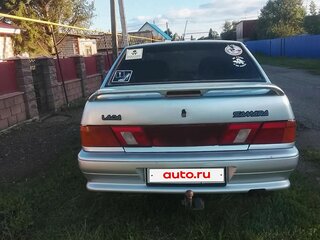 2007 Lada (ВАЗ) 2115, серебристый, 65000 рублей, вид 2