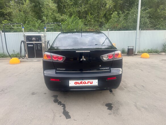 2012 Mitsubishi Lancer X Рестайлинг, чёрный, 830000 рублей - вид 8