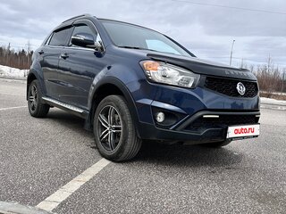 2013 SsangYong Actyon II Рестайлинг, синий, 1000000 рублей, вид 3