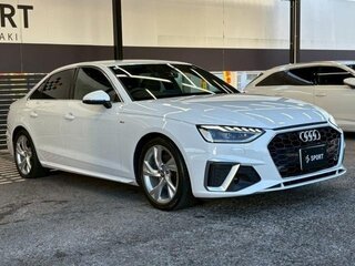 2021 Audi A4 35 TFSI V (B9) Рестайлинг, белый, 2080000 рублей, вид 2