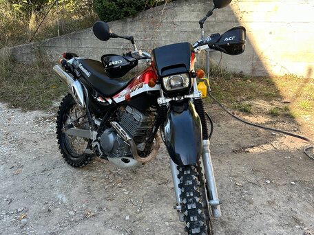 2007 Kawasaki KL 250, чёрный, 230000 рублей, вид 1