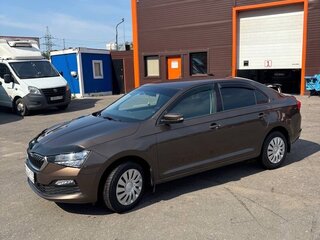 2021 Skoda Rapid II, коричневый, 1750000 рублей, вид 5
