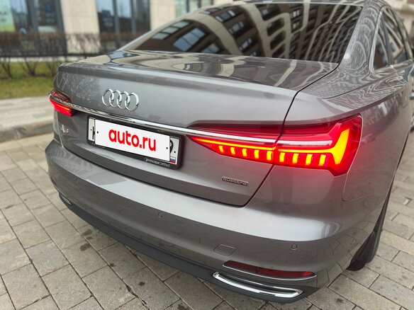 2021 Audi A6 45 TFSI V (C8), серый, 4300000 рублей - вид 5