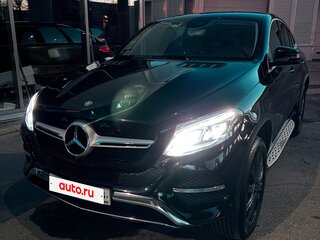 2017 Mercedes-Benz GLE Coupe 350 d I (C292), чёрный, 3969000 рублей, вид 3