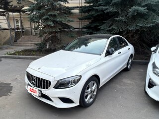 2019 Mercedes-Benz C-Класс 200 IV (W205) Рестайлинг, белый, 3450000 рублей, вид 1