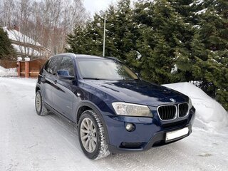 2011 BMW X3 20d xDrive II (F25), синий, 2000000 рублей, вид 2