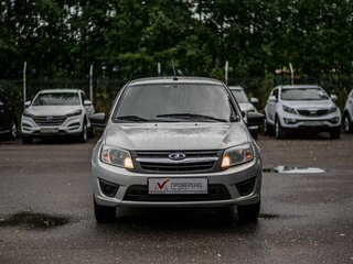 2018 Lada (ВАЗ) Granta I, серебристый, 430000 рублей, вид 3