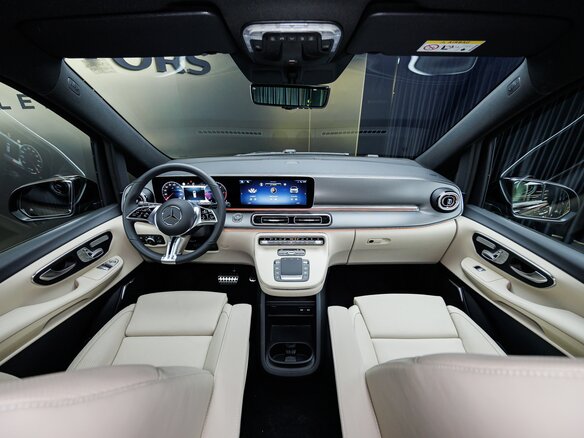 2025 Mercedes-Benz V-Класс 300 d экстра длинный III (W447) Рестайлинг 2, чёрный - вид 14
