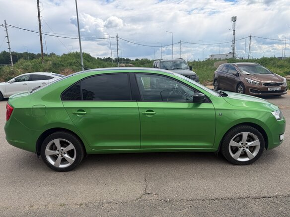 2017 Skoda Rapid I, зелёный - вид 14