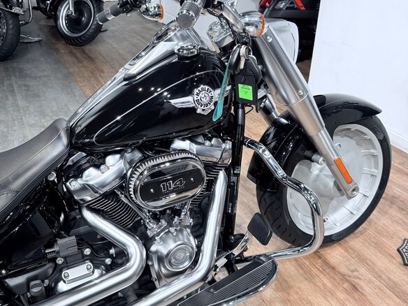 2019 Harley-Davidson Fat Boy, чёрный, 1799000 рублей - вид 13