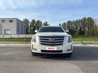 2015 Cadillac Escalade IV, белый, 3500000 рублей, вид 1