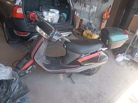 1995 Honda Lead 50, чёрный, 65000 рублей, вид 3