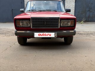 1996 Lada (ВАЗ) 2107, красный, 460000 рублей, вид 1