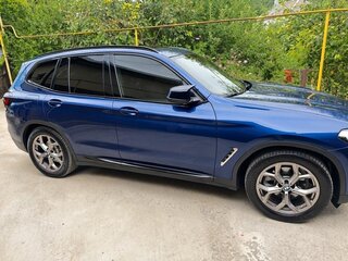 2022 BMW X3 30i III (G01) Рестайлинг, синий, 3800000 рублей, вид 4