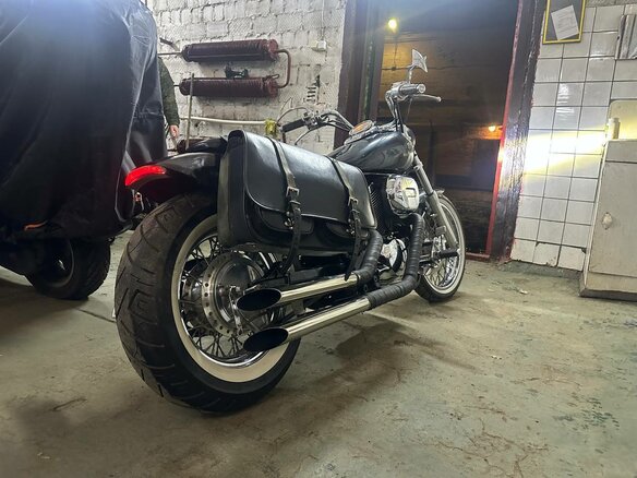 2001 Honda Shadow 400, чёрный, 300000 рублей - вид 5