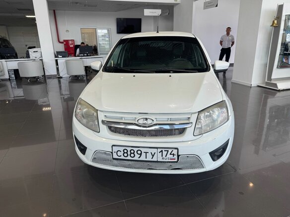 2017 Lada (ВАЗ) Granta I, белый - вид 1