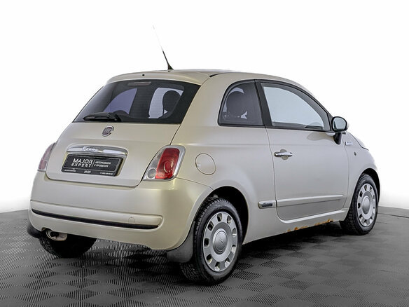 2010 Fiat 500 II, белый, 730000 рублей - вид 4