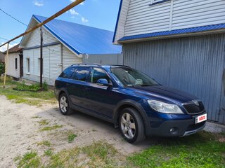 2010 Skoda Octavia Scout II (A5) Рестайлинг, синий, 1300000 рублей, вид 3