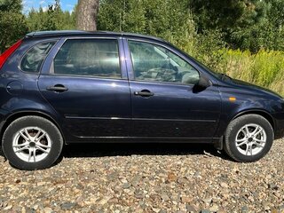 2008 Lada (ВАЗ) Kalina I, синий, 210000 рублей, вид 4