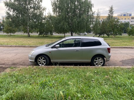 2001 Honda Civic VII, серебристый, 230000 рублей, вид 5