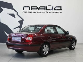 2008 Hyundai Elantra ТагАЗ III (XD2) Рестайлинг, красный, 579900 рублей, вид 3