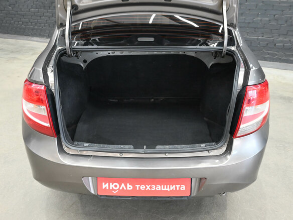 2015 Lada (ВАЗ) Granta I, коричневый, 350000 рублей - вид 6
