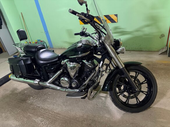 2011 Yamaha XVS950, чёрный