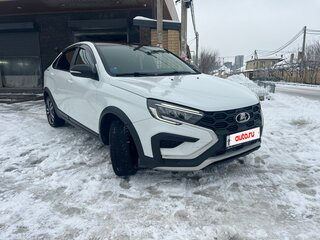 2023 Lada (ВАЗ) Vesta Cross I Рестайлинг (NG), белый, 1650000 рублей, вид 4