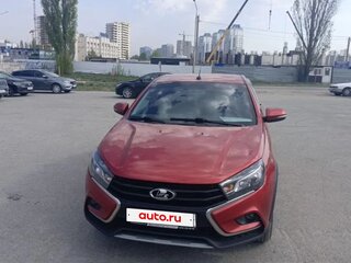 2018 Lada (ВАЗ) Vesta Cross I, красный, 910000 рублей, вид 1