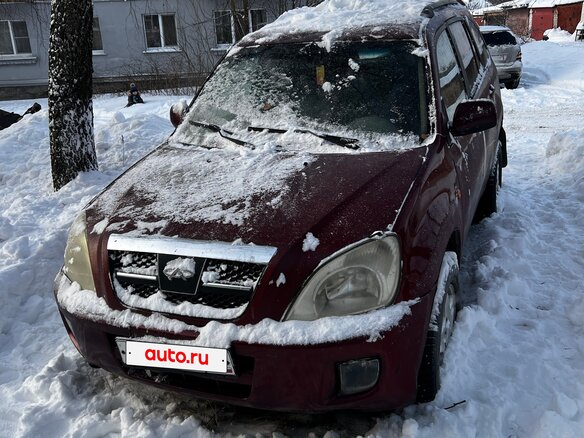 2007 Chery Tiggo (T11) I, красный, 300000 рублей