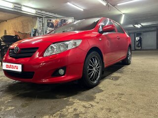 2007 Toyota Corolla AMT X (E140, E150), красный, 830000 рублей, вид 1