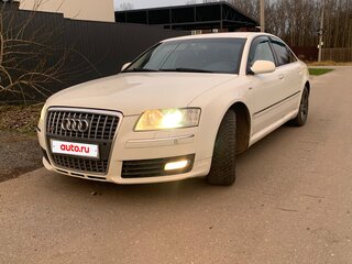 2006 Audi A8 II (D3) Рестайлинг, белый, 999000 рублей, вид 1