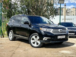 2012 Toyota Highlander II (XU40) Рестайлинг, чёрный, 1289000 рублей, вид 3