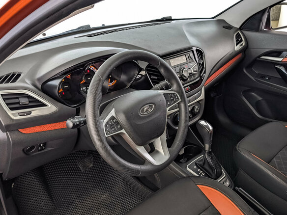 2021 Lada (ВАЗ) Vesta SW Cross I, оранжевый - вид 14