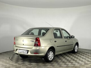 2011 Renault Logan I Рестайлинг, бежевый, 455000 рублей, вид 5