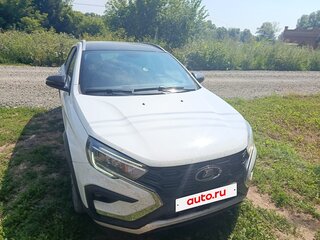 2024 Lada (ВАЗ) Vesta SW Cross I Рестайлинг (NG), белый, 1750000 рублей, вид 1