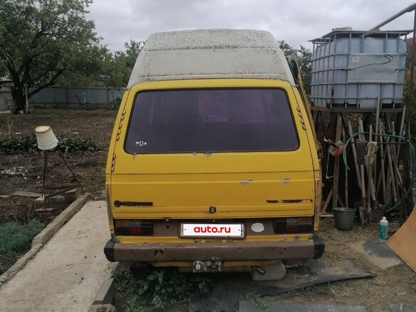 1985 Volkswagen Transporter 4-speed T3, жёлтый, 350000 рублей - вид 1