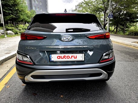2022 Hyundai Kona I Рестайлинг, голубой, 1513000 рублей, вид 4