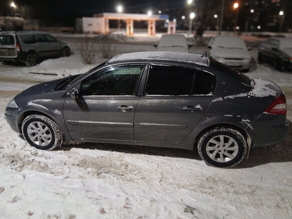 2006 Renault Megane II Рестайлинг, серый, 450000 рублей - вид 6