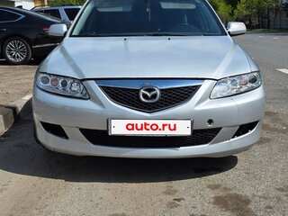 2002 Mazda 6 I (GG), серебристый, 300000 рублей, вид 2