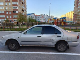1997 Nissan Sunny B14, серебристый, 90000 рублей, вид 5