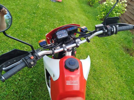 1991 Honda XL 250, красный, 215000 рублей, вид 5