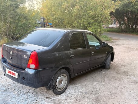 2008 Renault Logan I, серый, 190000 рублей, вид 5