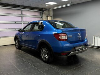 2019 Renault Logan Stepway II Рестайлинг, синий, 1295000 рублей, вид 4