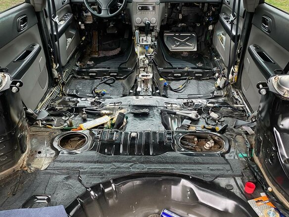 2005 Subaru Forester II, чёрный - вид 8