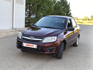 2016 Lada (ВАЗ) Granta I, красный, 485000 рублей, вид 5