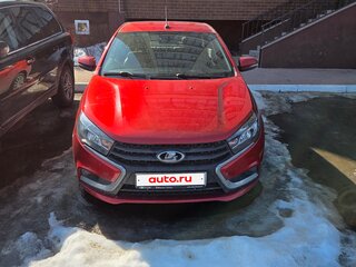 2017 Lada (ВАЗ) Vesta I, красный, 850000 рублей, вид 1