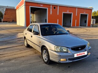 2003 Hyundai Accent ТагАЗ II, серебристый, 250000 рублей, вид 3
