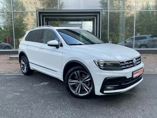 2020 Volkswagen Tiguan II, белый, 2840000 рублей, вид 4