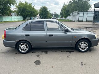 2004 Hyundai Accent ТагАЗ II, серый, 450000 рублей, вид 3